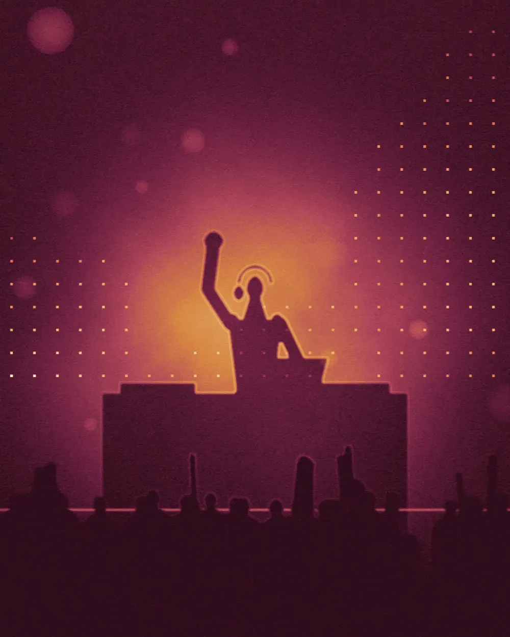 DJ Mira performing live