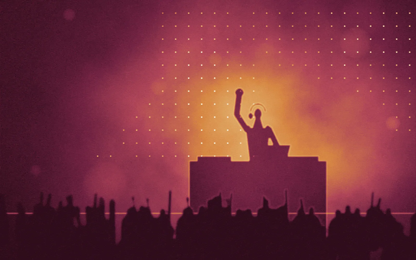 DJ Mira on stage